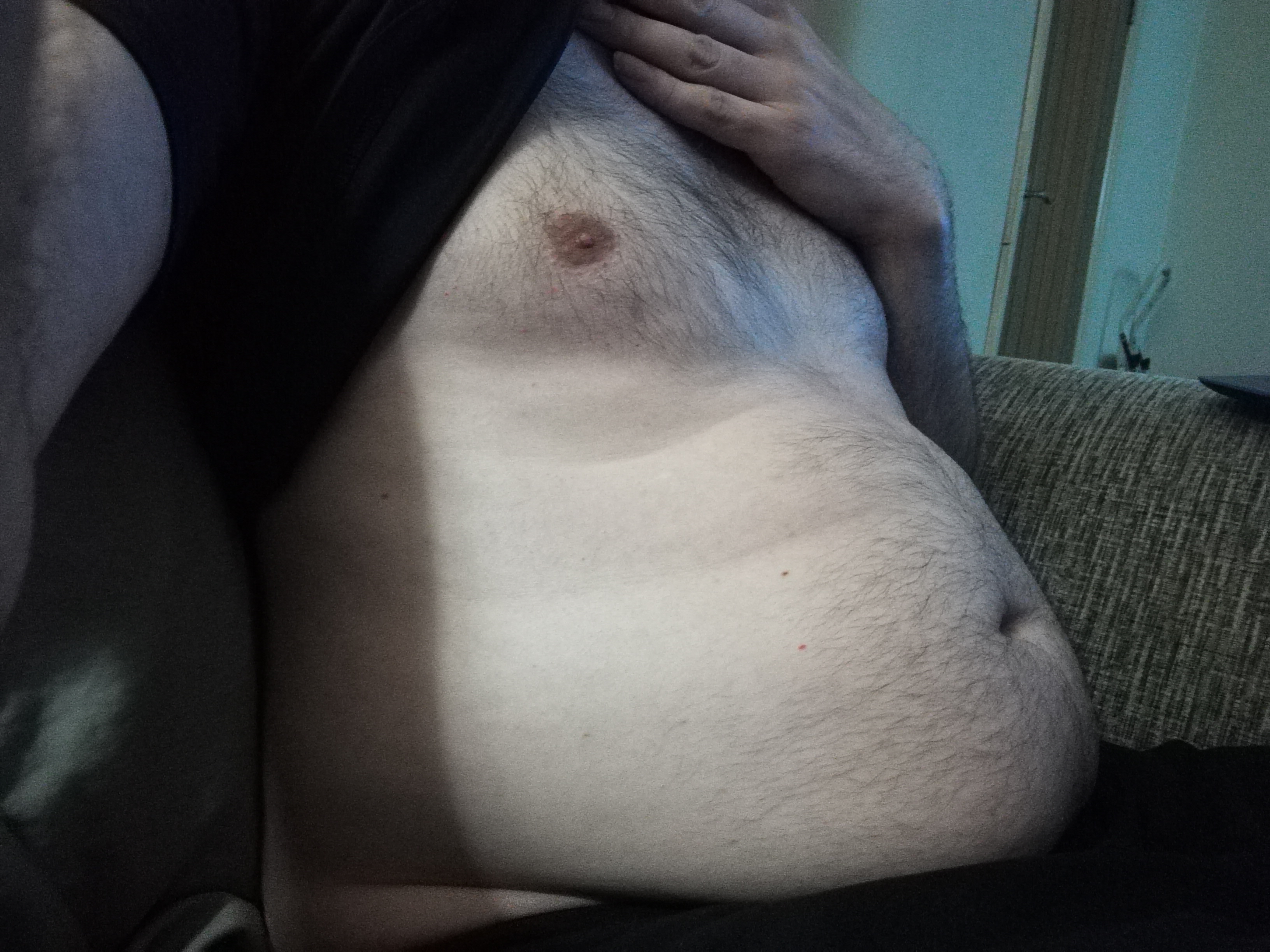 My belly looking fatter