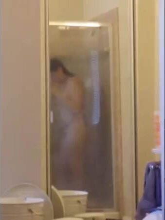 Mom In The Shower After Her Date