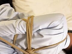 suitman tied up and struggle 3