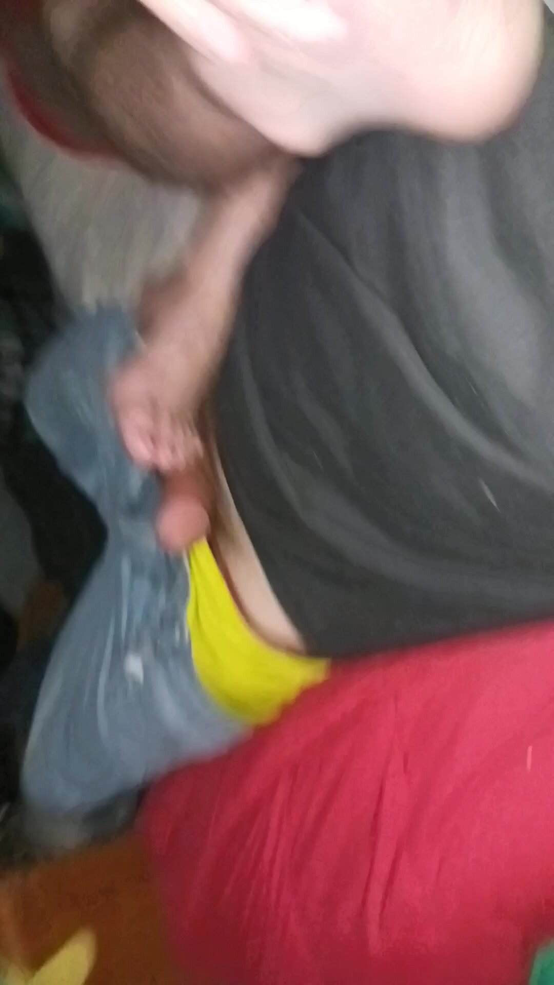 Sucking bf toes
