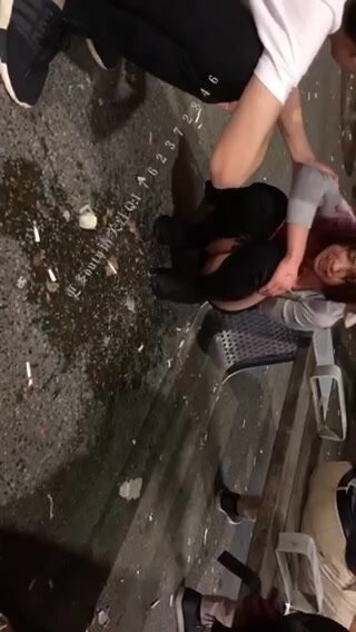 pretty chinese girl vomit - video 5