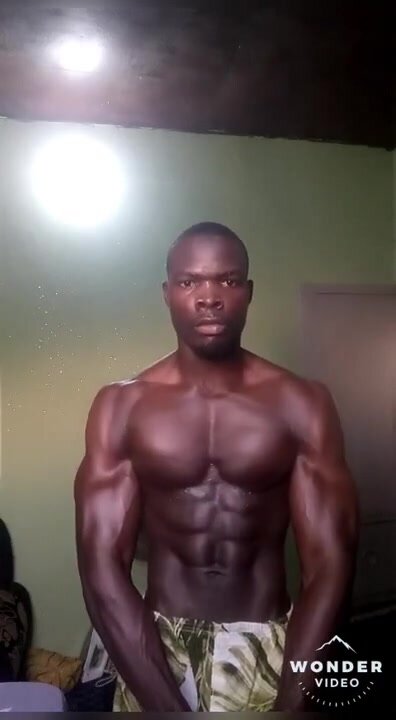 Nigerian bodybuilder