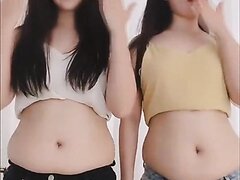 Skinny asians with big tummy